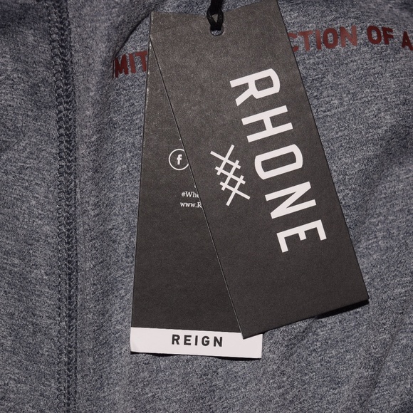 New Rhone Reign All Around Blue Heather Elastic Waist Drawstring Jogger Size XXL - Picture 8 of 11